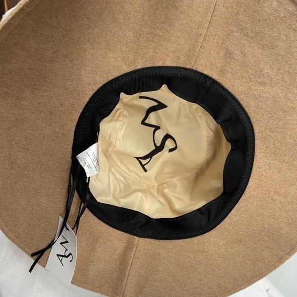 ASN The Harper Floppy Hat, Tan, banded, lined for Anthropologie
